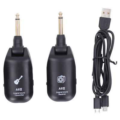 Guitar Receiver Transmitter Set Plug and Play Wireless Transmitter Receiver Audio Wireless Guitar