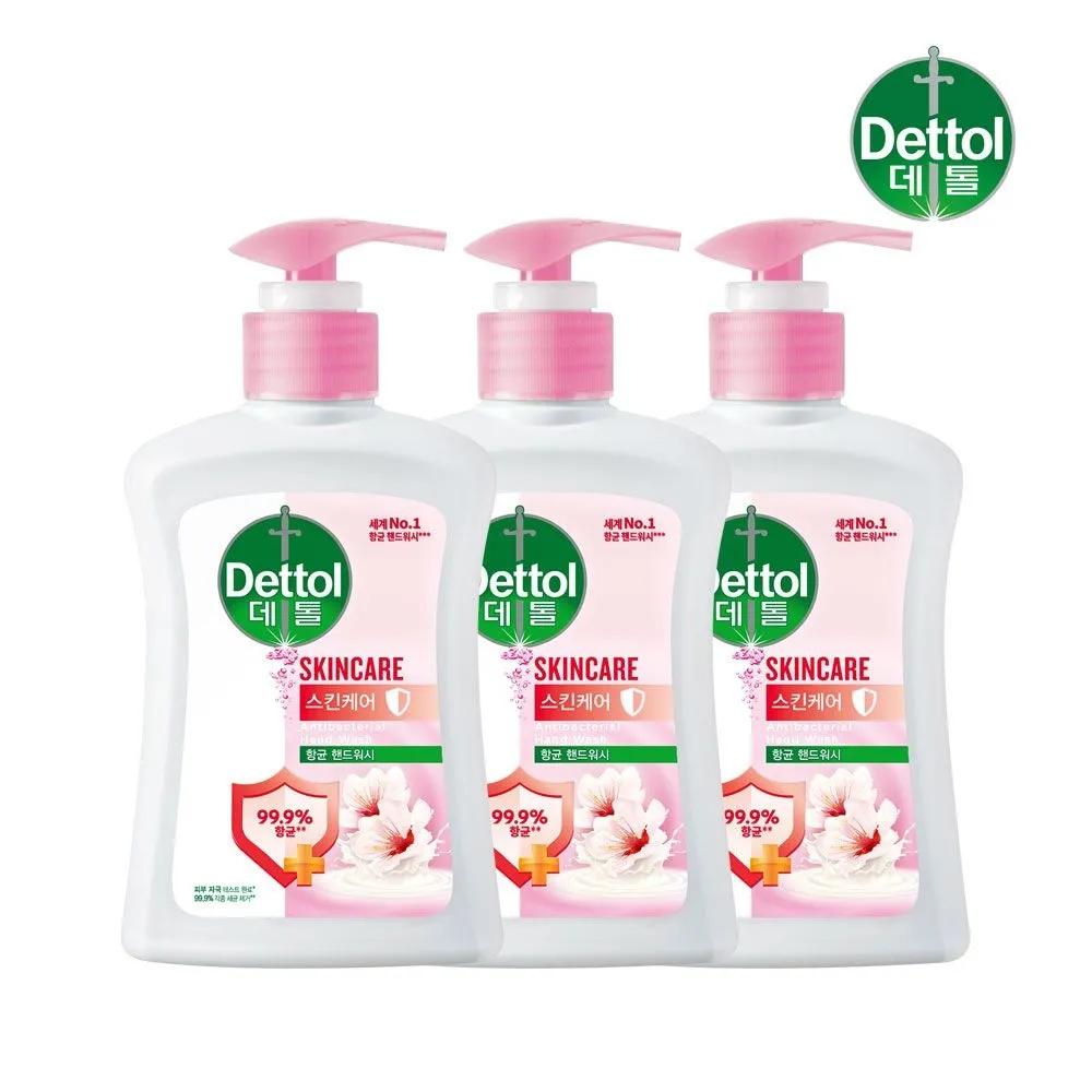 

Dettol Skincare Hand Wash Bottles 250ml x 3