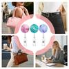 Retractable Badge Holders 3 Pieces Clear Window Quick Access Work Badge Holder With Retraction for Nurse Teachers Students