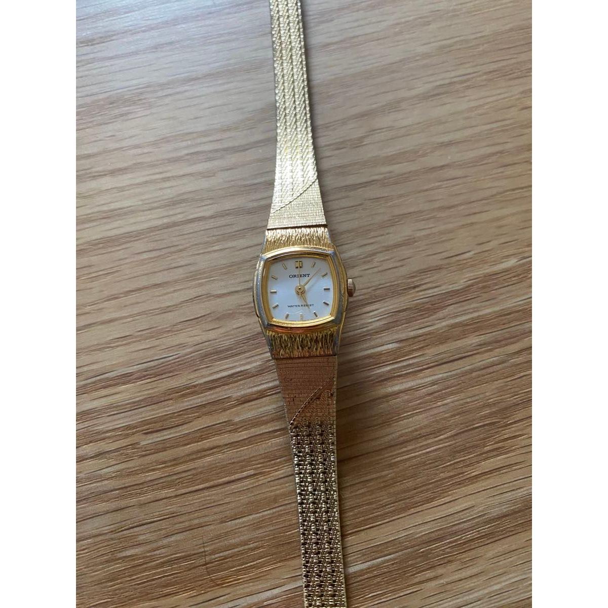 ORIENT ladies watch gold quartz