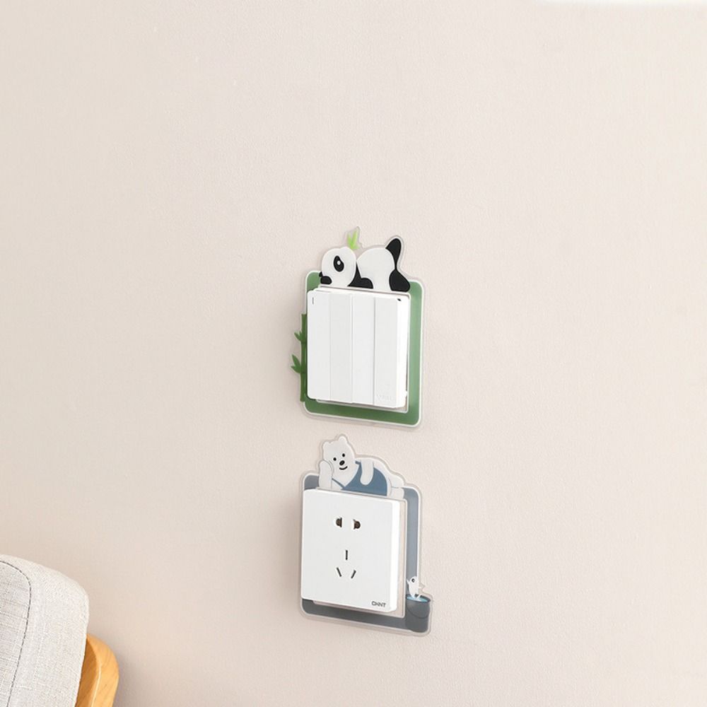 

DIY Fluorescent Animal Sticker Waterproof Cartoon Animal Decal Living Room