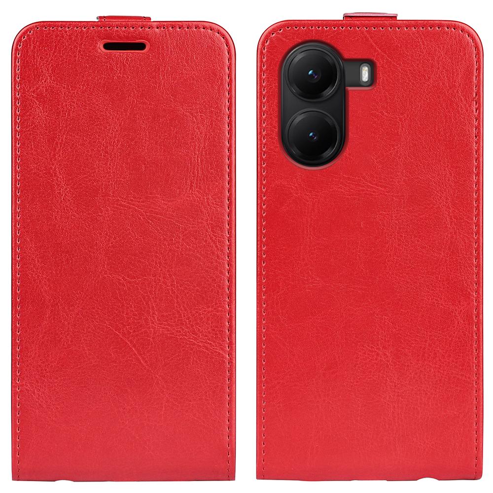 For Xiaomi Poco X7 Pro 5G Case with Card Slots Vertical Flip Leather Phone Cover