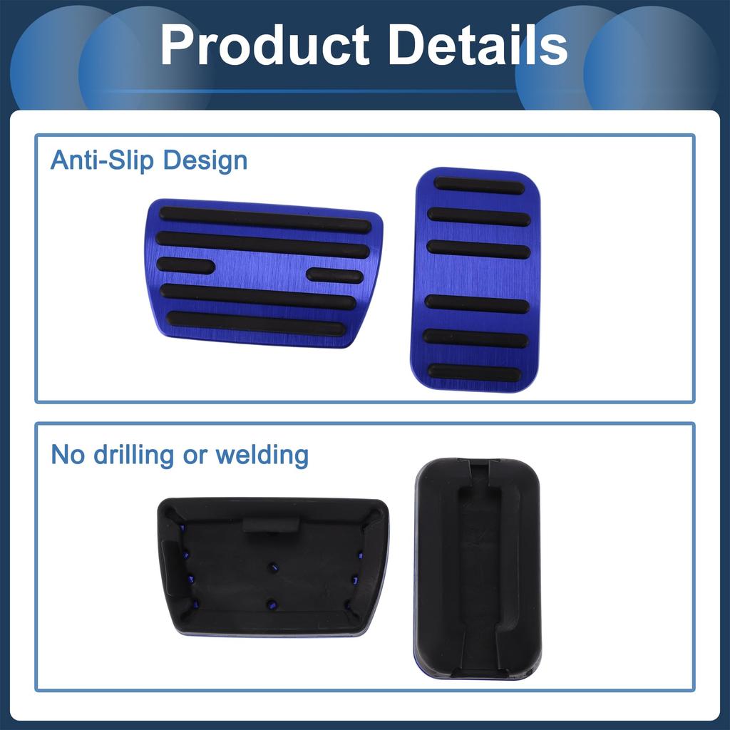 FUELHOOD 2PCS Honda Step Wagon Step Wagon Spada RP Series Manual Foot Pedal Pad