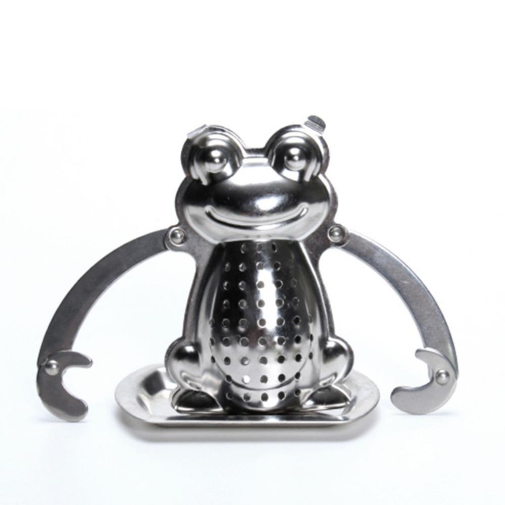 Frog Design Tea Infuser Ball Stainless Steel Tea Diffuser Filter Flower Tea
