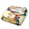 Sarah Kay With Cat Knitted Blankets  Camping Flannel Throw Blanket For Home Decor Soft Warm Custom Quality Bedspread Gift Idea