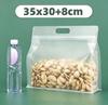 Sacchetti per la spesa in silicone richiudibili Fresh Shut con design a scomparti multipli