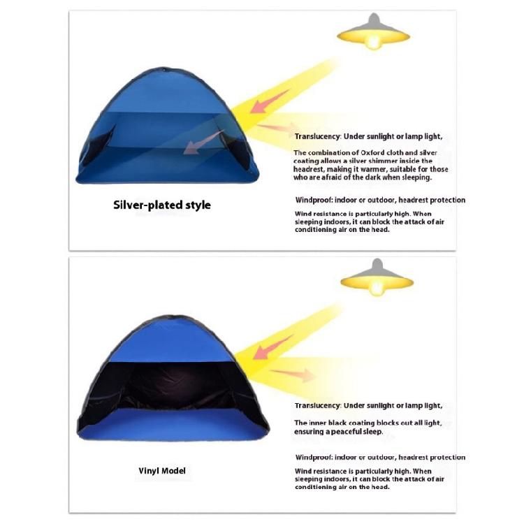 Tenda Parasole Protezione Viso Personale Montaggio Rapido Leggera Tenda Viso Parasole per Spiagge Litorali Resistente