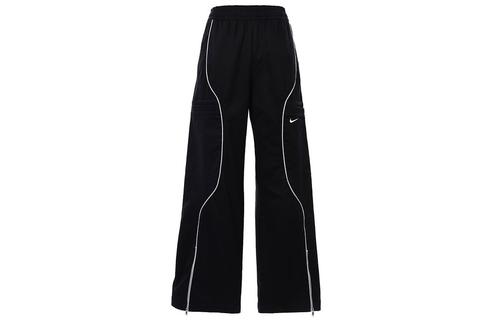 Nike Sportswear Women s High-Waisted Woven Pants Black FN1950-010 L чёрный