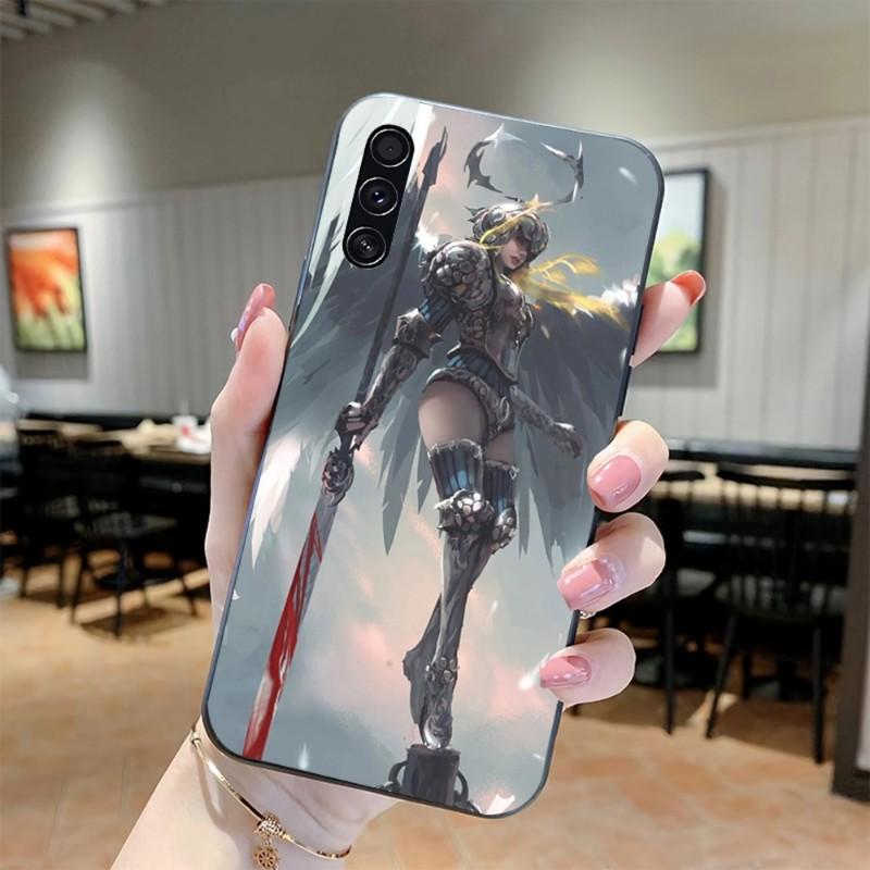 Ghost Knife Handyhülle für Realme GT 2 9i 8i 7i Pro X50 X2 C35 C21 C20 C11 C3 Weiche Schwarze Handyhülle