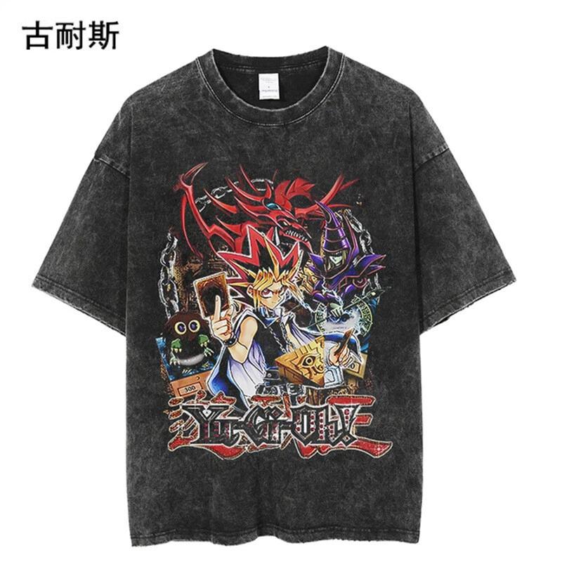 

Yu-Gi-Oh! Anime manga T-shirt shirt undershirt undershirt cotton Black S