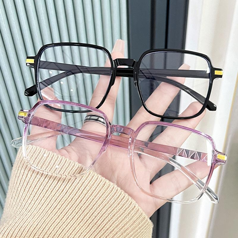 New Black Square Computer Glasses Frame Women Men Anti Blue Light Rectangle Eyewear Blocking Optical Spectacle Eyeglasses