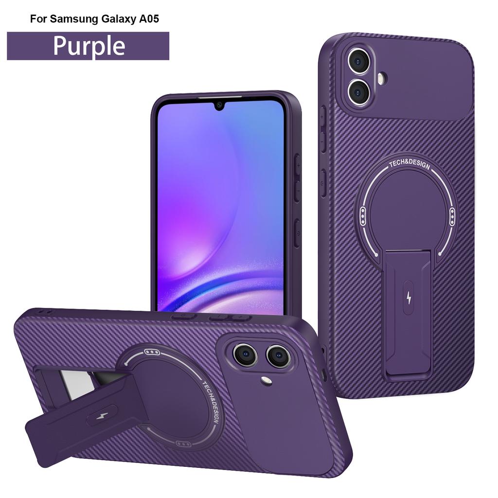 Invisible Support Case for Samsung Galaxy A07 A16 A15 A13 A04S A05 A52 A25 A55 A35 A06 A26 A36 A56  Magnetic Hard Anti-fall Cove
