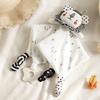 Baby Security Blanket Teether 0-6 Months Soothing Comfort Plush Toy Stroller Crib Clip Soft Sensory
