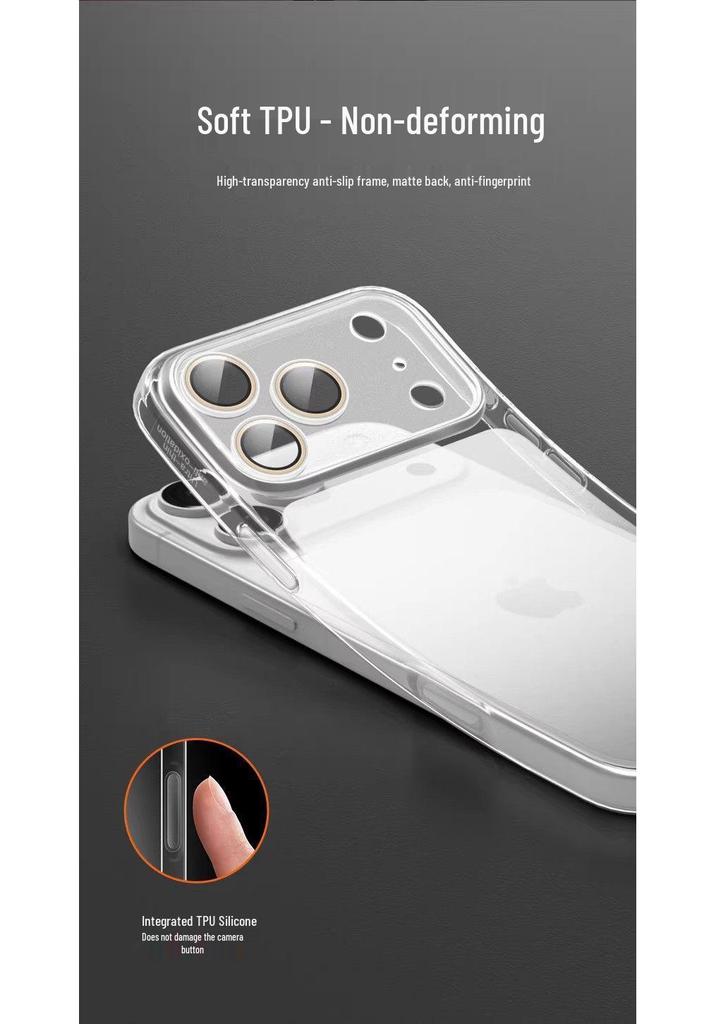 Ultra-Thin Full Coverage Soft Lens Case for iPhone 17 Pro Max