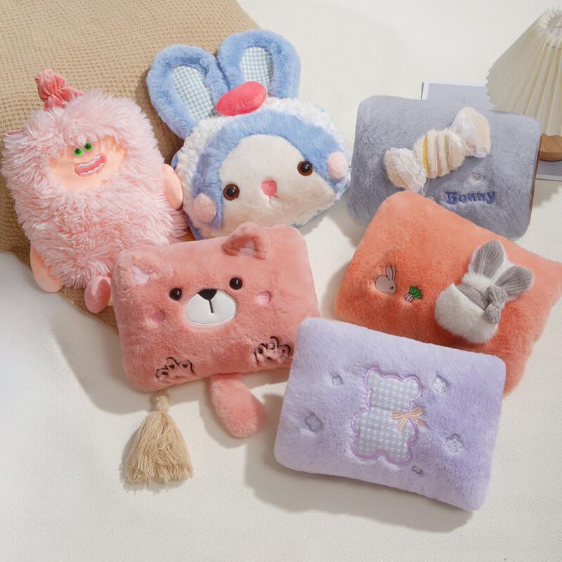 

Милая мультяшная перезаряжаемая плюшевая электрическая грелка для рук