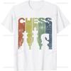 Vintage Chess Birthday Gift Chess Player Kids Boys Girls T-shirt Fun Printed Shirt Casual Stylish Top
