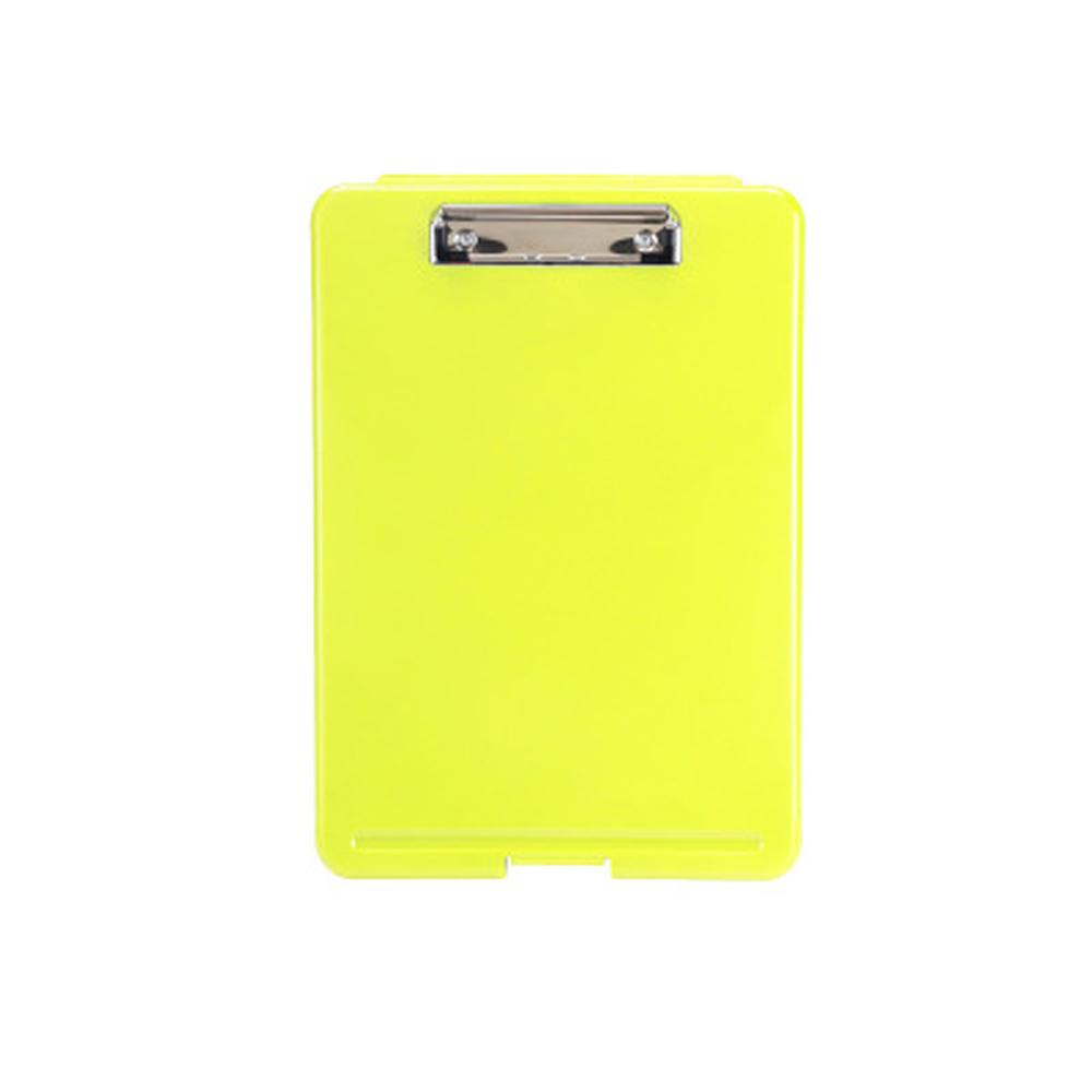 Waterproof Plastic Paper Holder Document Case Writing Pad A4 Clipboard Box Filing Storage