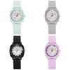Silicone Waterproof Watch For Students With Quartz Movement And Vintage Retro Style For Men Women