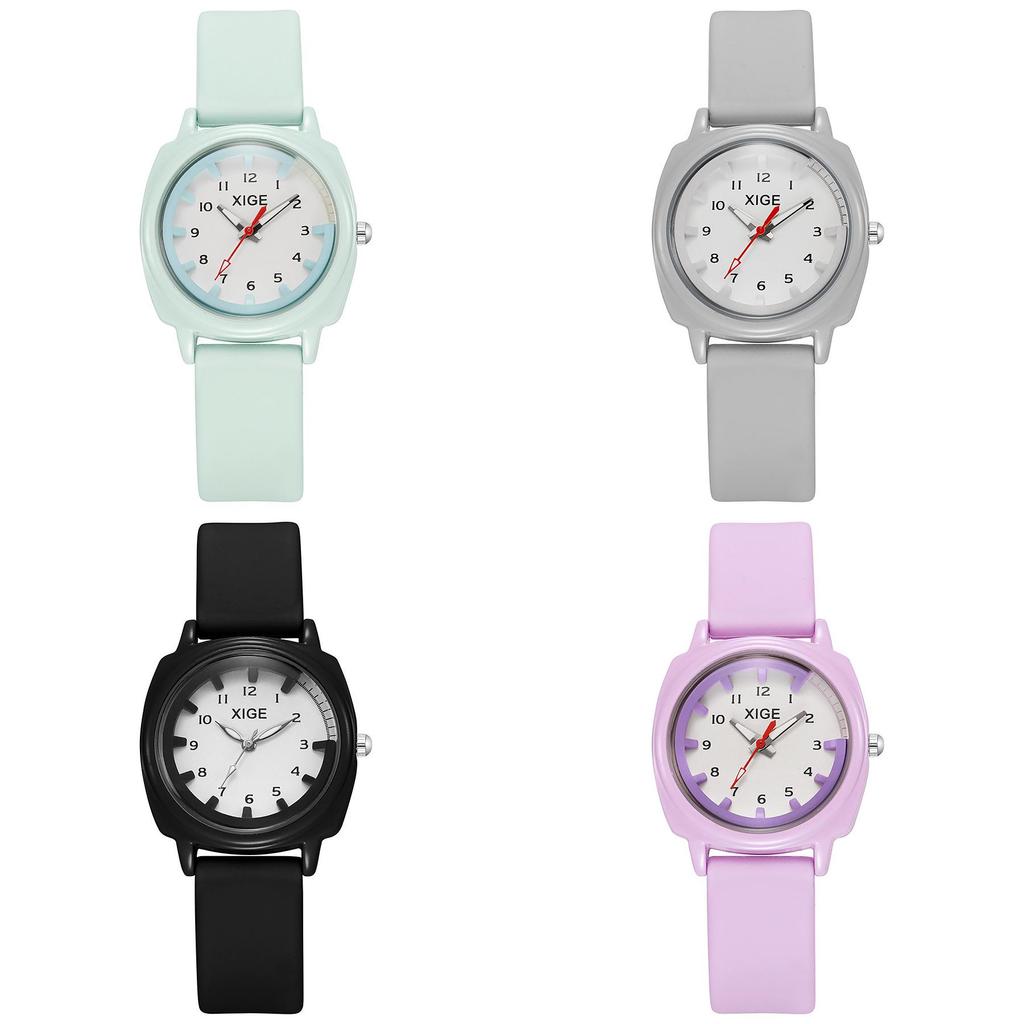 Silicone Waterproof Watch For Students With Quartz Movement And Vintage Retro Style For Men Women