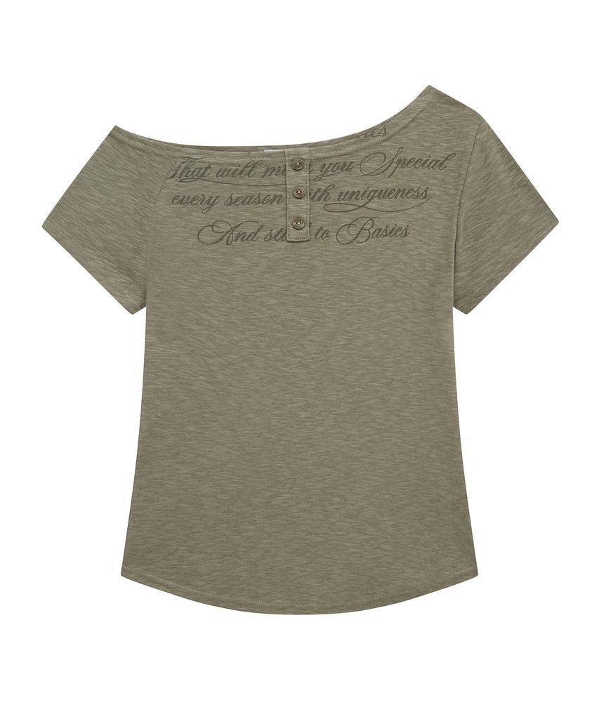 MIDNIGHT MOVE Ss Bt Sl T (Khaki)