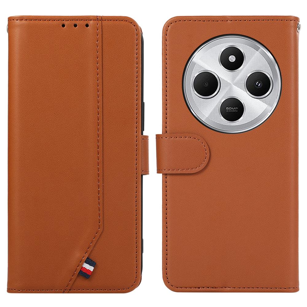 For Xiaomi Poco C75 4G/Redmi 14R 5G/14C 4G Case RFID Blocking Flip Leather Phone Cover