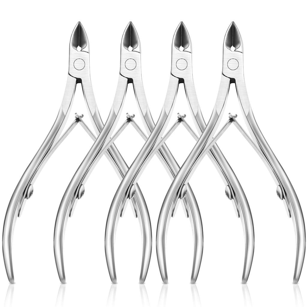 Cutters Tool Cuticle Nippers Nail Manicure Scissors Cuticle Clippers Trimmer Dead Skin Remover Pedicure Stainless Steel
