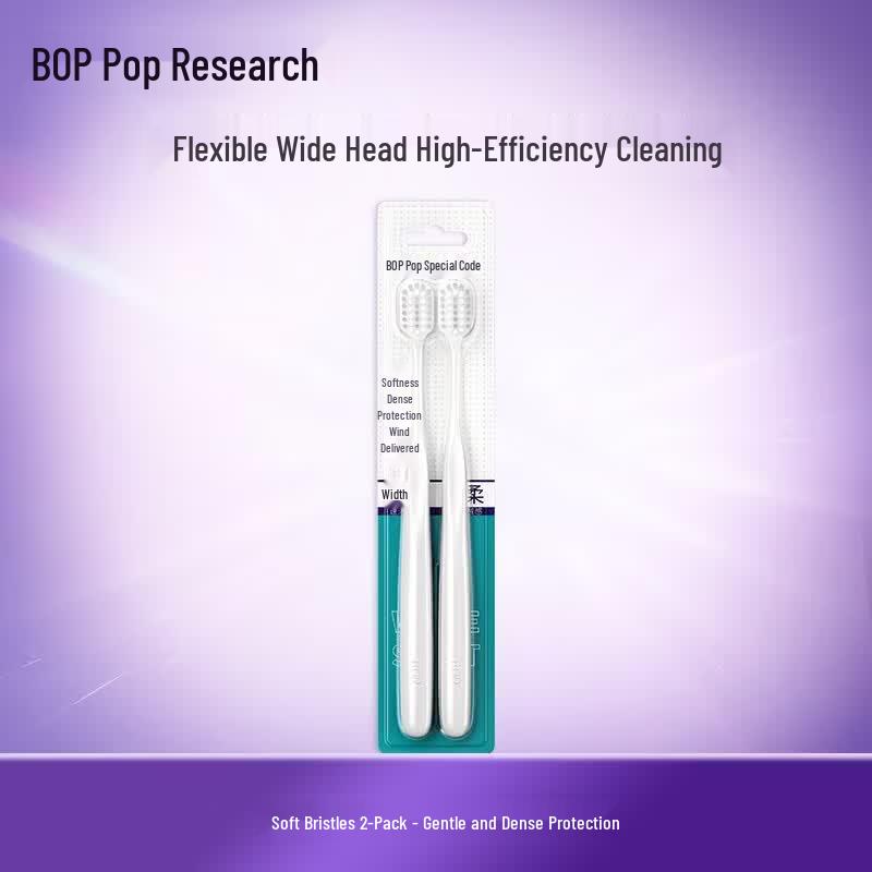 bop Soft Care Wide Head Toothbrush