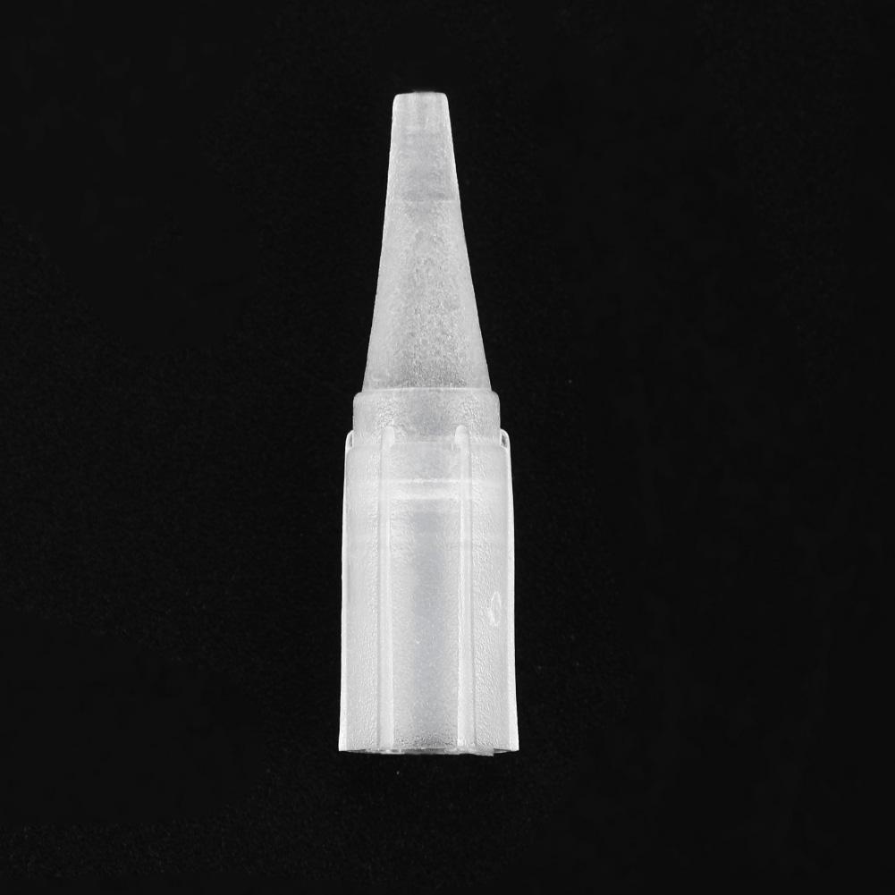 50Pcs Disposable Fog Eyebrow Permanent Eyeliner Lip Tattoo Microblading Needle Needle Cap 3RL
