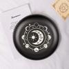 5.5 Inch Decorative Jewelry Dish Round Meditation Altar Tray Crystal Stone Storage Tray  Food