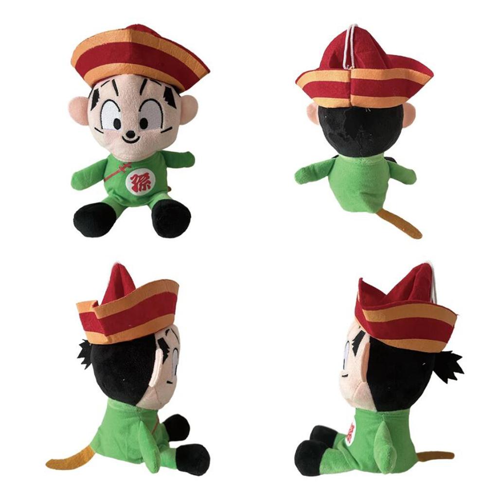 25cm Dragon Ball Plush Toy Japanese Anime Goku Vegeta Cartoon Character Doll Padding Classic Cute Beautiful Gifts For Kids Toys