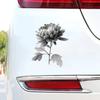 QT2454#15cm Like A Chrysanthemum That Has Lost Its Color Car Sticker, Suitable for Laptop, Car, Truck, Van, SUV, Motorcycle, Bumper, Window