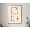 1pc Pumpkin Spice poster, Autumn poster, autumn decoration, Pumpkin, Autumn, Farm Fresh Pumpkins, autumn decoration poster,