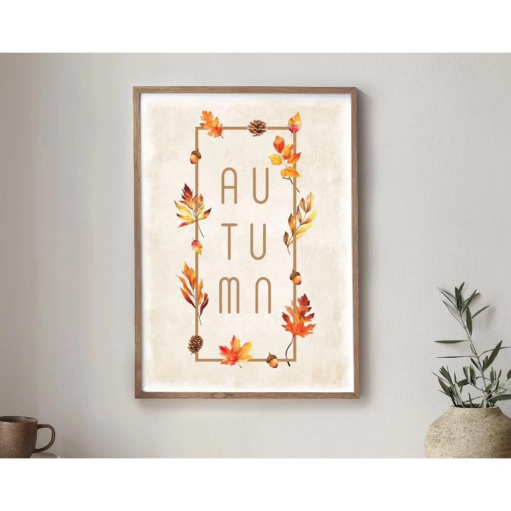 1pc Pumpkin Spice poster, Autumn poster, autumn decoration, Pumpkin, Autumn, Farm Fresh Pumpkins, autumn decoration poster,