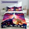 3-teiliges Set mit individuellem Namen, He-Man und die Masters of the Universe, Enthält 1 Bettbezug und 2 Kissenbezüge, Ganzjahres-Schlafzimmerdekoration