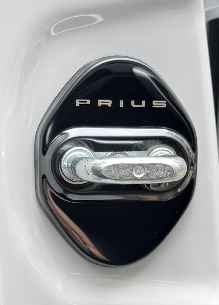 TADOKAPATU Toyota Prius 50 Series 60 Series Striker Cover Door Lock Cover Plating Accessories