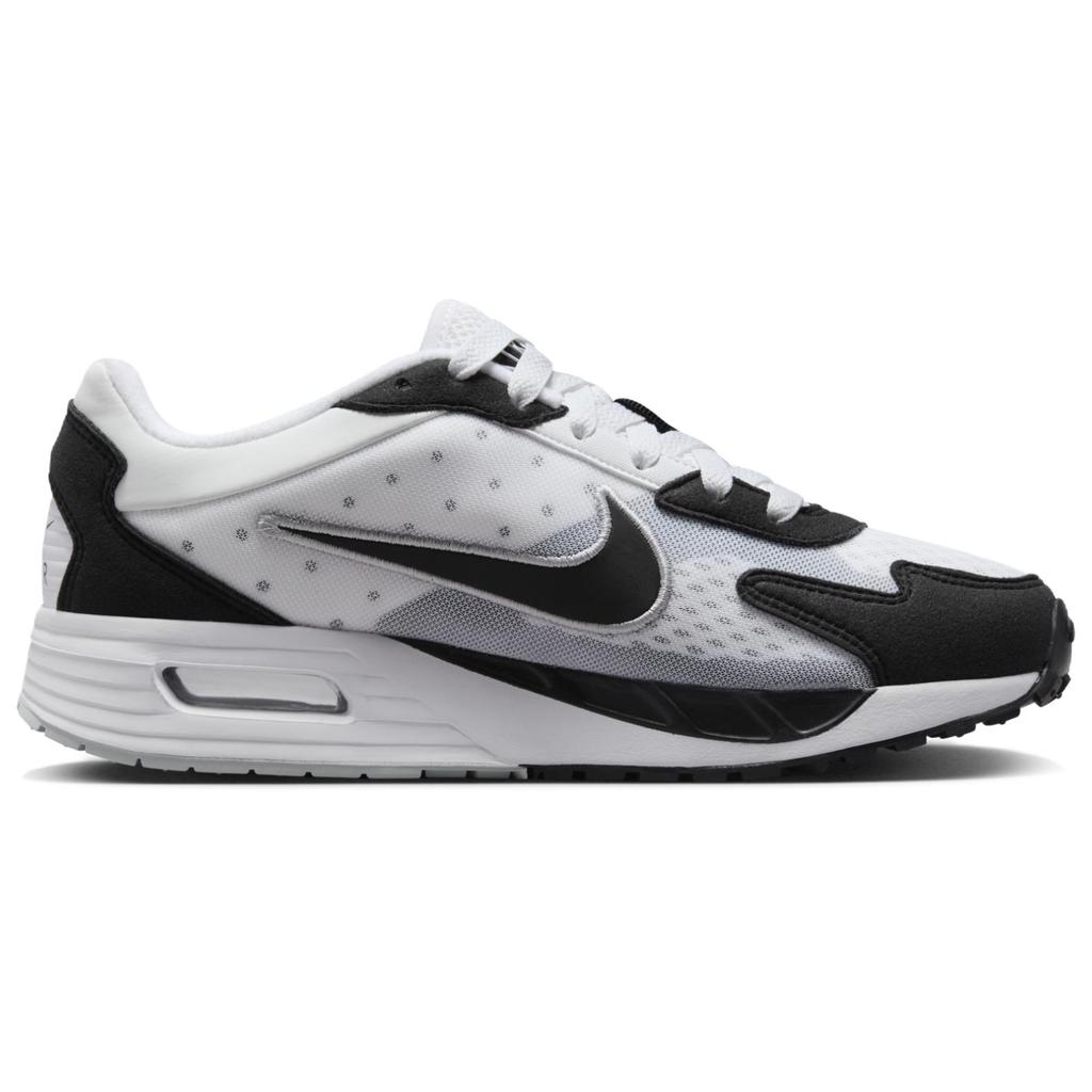 Nike Air Max Solo Black White Women Sneakers Pure-Platinum FN0784-101