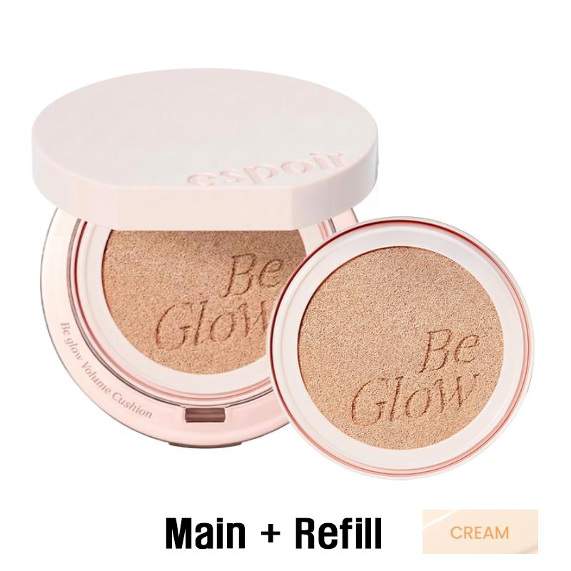 Espoir NEW Be Glow Volume Cushion (Set: Cushion 13g + Refill 13g)  (10 Options)