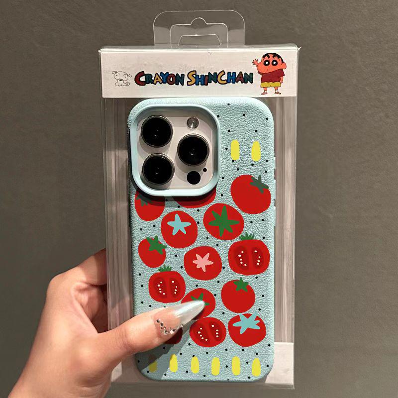 

Tomato Tomato Lychee Pattern Soft Case for iPhone 12/13/14/15/16 Pro Max iPhone 16 Pro