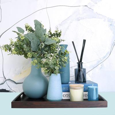 Mixed Artificial Eucalyptus Stems Bulk 10 PCS Fake Eucalyptus Leaves Picks Eucalyptus Bundle for Wedding Vase Bouquet Floral Arrangement