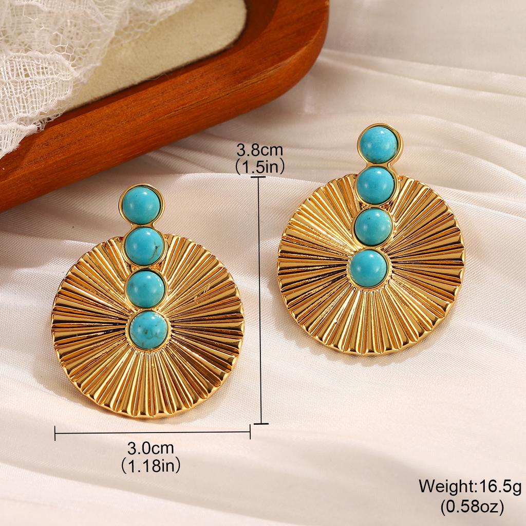 Medieval vintage earrings 925 high-end new models