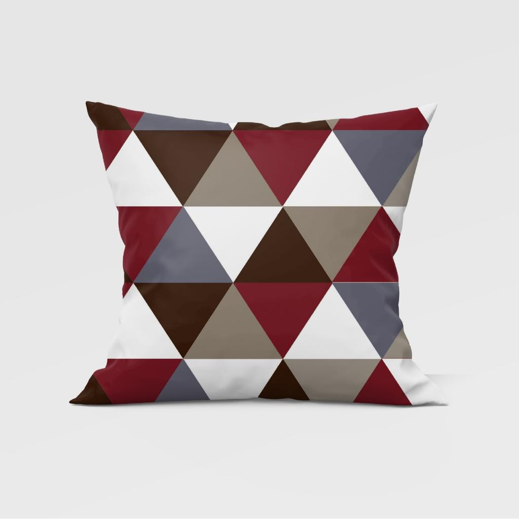 Gray Geometric Pillowcase Home Sofa Pillowcase