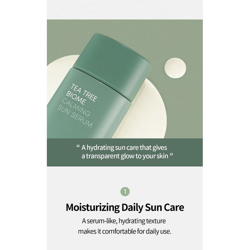 FARM STAY Tea Tree Biome Calming Sun Serum