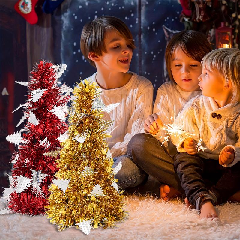 1 Stück Plastik Weihnachtsfeier Gastgeschenke Tischbäume Geburtstag Mini Weihnachtsbäume Festliche Feier