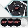 4Pcs 56mm Car Styling ST Logo Emblem Wheel Center Hub Cap Rim Hub Dustproof Cover Sticker For Ford ST Fiesta Mustang Shelby GT