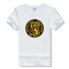 Classic Vintage Cobra Kai Tshirt Men Short Sleeves Strike Hard Strike First No Mercy T Shirt Soft Cotton Snake Tees