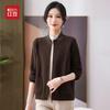 Hodo Mid-Aged Women's Fall Knitted Cardigan