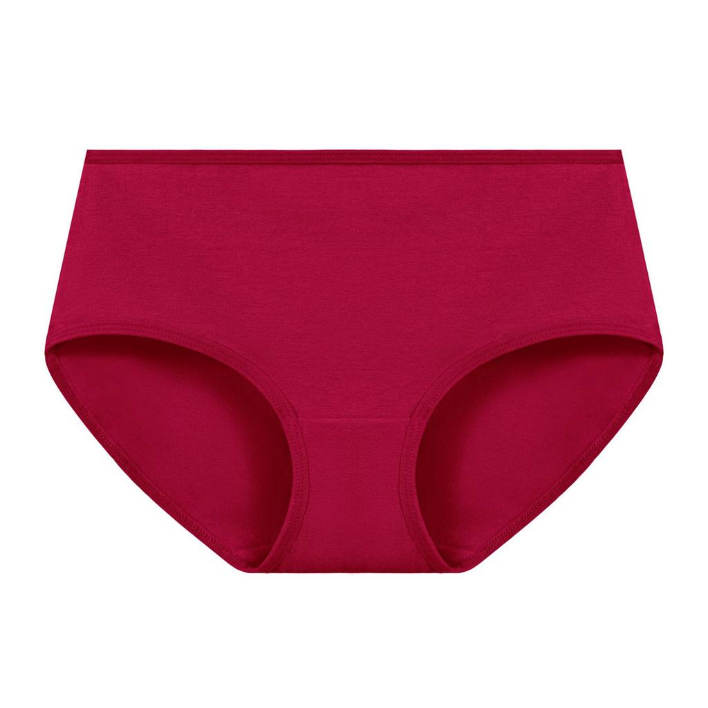 Women’s Low Waist Briefs Soft Cotton Mid Rise Underwear Stretchy Waistband Seamless Everyday Comfort Panties Pack