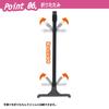 Folding Slim Rod Stand High Black 4 Rod Capacity PX166HMK Multifunctional Rod Stand (PROX) Type/Matte