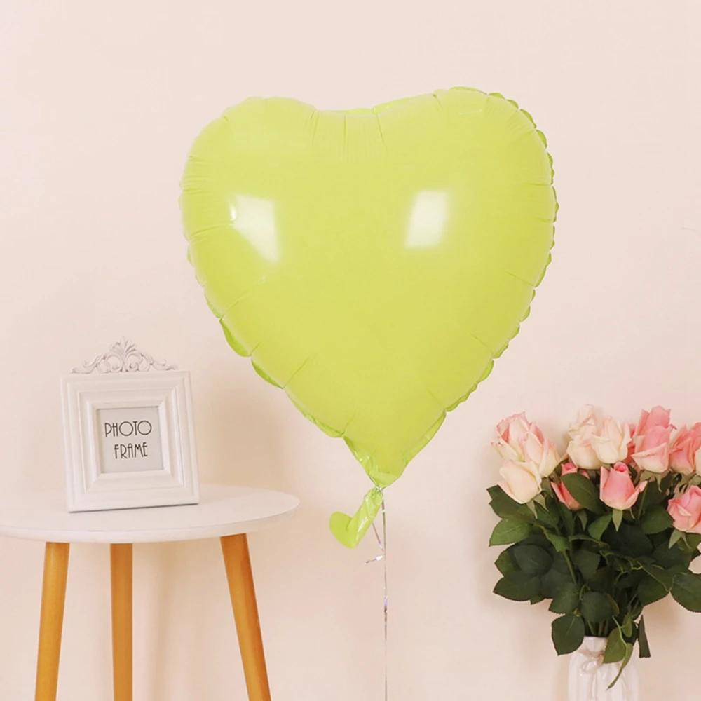 Palloncini Foil Cuore Oro Rosa 18 pollici Gonfiabili Elio Palloncini Decorazione Matrimonio Festa di Compleanno Palloncino Forniture Baby Shower