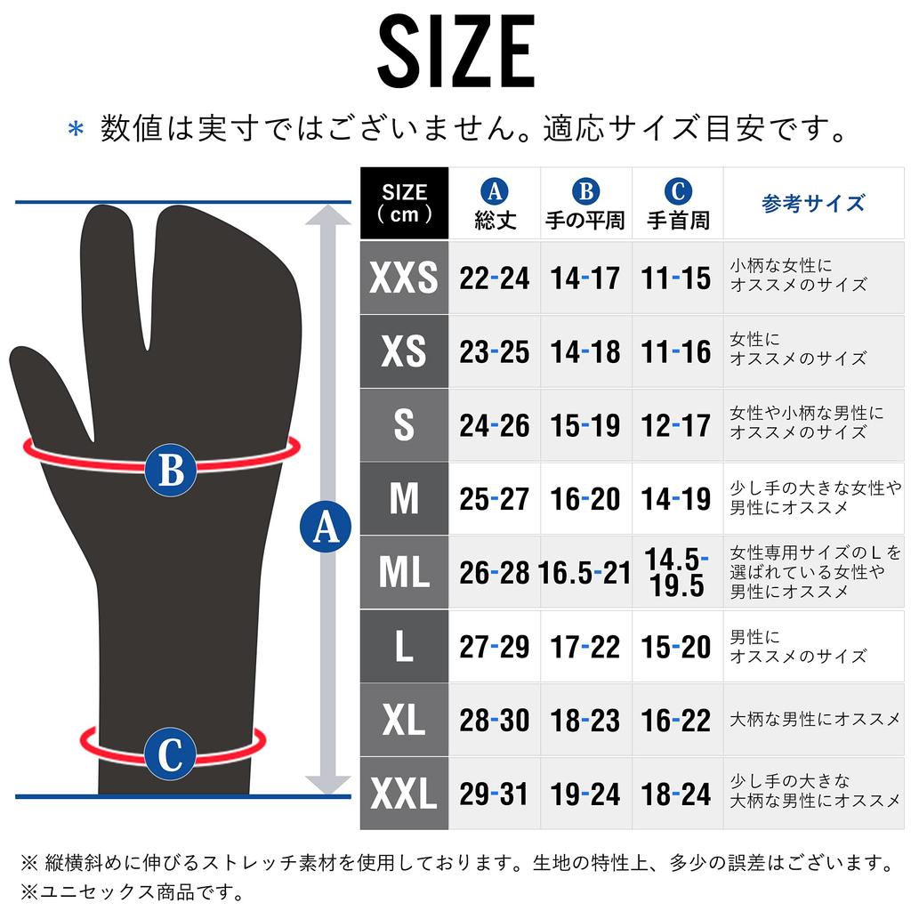 FELLOW Surf Gloves, Mitten Style, Wetsuit, Surfing Mitten Gloves, 5mm Thick, Cold Weather Design, Warm, Brushed, Men's and Women's, Japanese Standard,